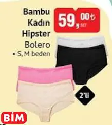 BOLERO BAMBU KADIN HİPSTER KÜLOT